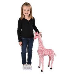 28" PINK GIRAFFE LLB Plush Toys