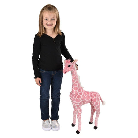 28" PINK GIRAFFE LLB Plush Toys