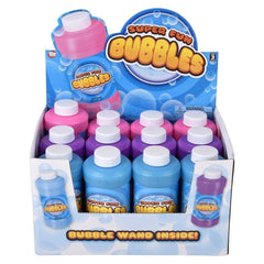 Bubble Bottle 8oz Novelty Toy 12ct - LLB Toys