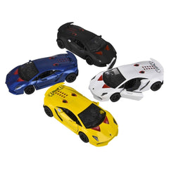 5" Diecast Pull Back Lamborghini Sesto Elemento - LLB Toys