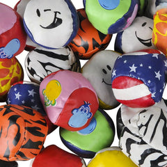 2" FOOTBAG ASSORTMENT (100PCS/BAG) LLB kids toys