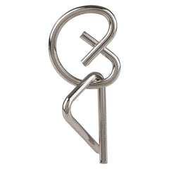 2" Metal IQ Wire Puzzles 24ct - LLB Toys