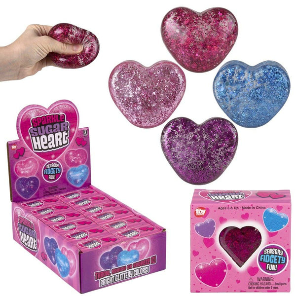 Squeezy Sparkle Sugar Heart 2.5