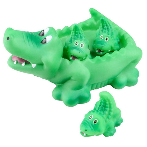 4pc ALLIGATOR BATH PLAY SET LLB Bath Toys