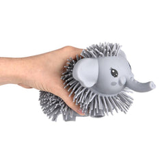 7" Shaggy Puffer Elephant - LLB Toys