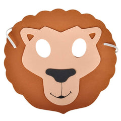 7.5" FOAM ZOO ANIMAL MASKS LLB kids toys