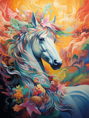 Fantasy Horse Canvas Wall Art print