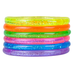 Liquid Glitter Bracelet 6" 72ct - LLB Toys