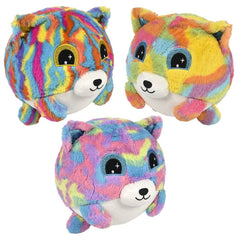 12" Colorful Bear Balll Plush - LLB Toys