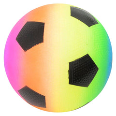 9" RAINBOW SOCCER PLAYGROUND BALL LLB Balls