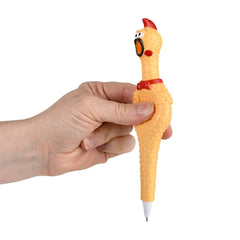 7" Rubber Chicken Pen - LLB Toys