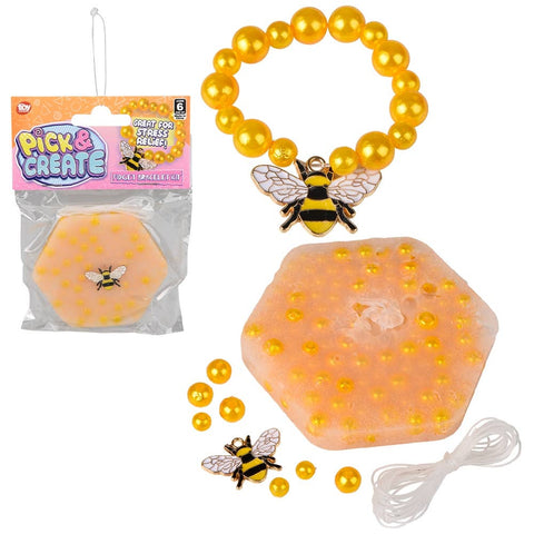 Pick N Create Honeycomb Fidget Bracelet 12ct - LLB Toys