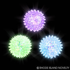 2.5" LIGHT-UP SPIKY BALL LLB Light-up Toys