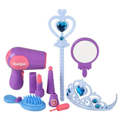 9pc Snow Princess Beauty Playset - LLB Toys