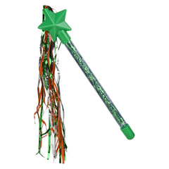 St. Patrick's Day Star Tinsel Wand 9" - LLB Toys