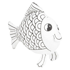 5" FISH COLOR-A-PAL LLB Plush Toys