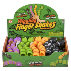 5.5" FINGER SNAKE (24PC/UN) LLB kids toys