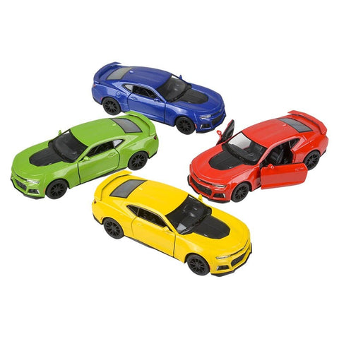 5" DIE-CAST PULL BACK 2017 CAMARO ZL1 LLB Car Toys