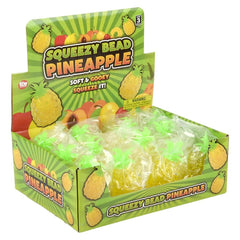 3.75" SQUEEZY BEAD PINEAPPLE LLB kids toys