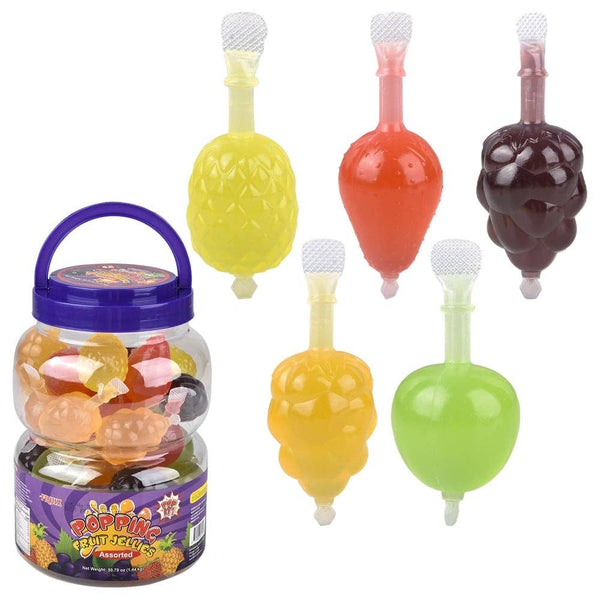 FRUIX CRAZY FRUIT POPPING FRUIT JELLIES 36PC LLB kids toys