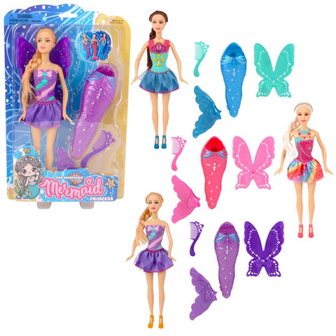 12" Mer-Morphosis Mermaid Princess - LLB Toys