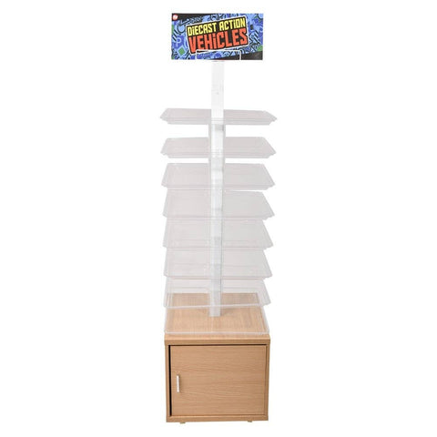 DISPLAY UNIT FOR TOY VEHICLES 67" LLB Car Toys