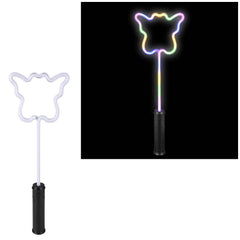 18" Light-Up Neon Bright Butterfly Wand - LLB Toys