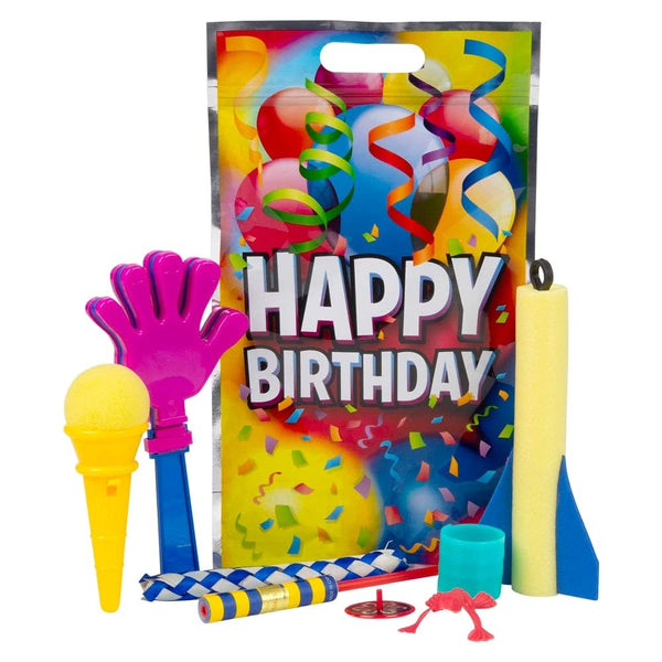 Happy Birthday Goody Bag 6 Toys (48bags/case) LLB Kids Toys