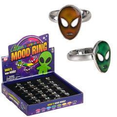Alien Mood Ring 1/2" LLB kids toys