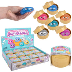 2" Sugar Squeezy Metallic Surprise Dumplings - LLB Toys
