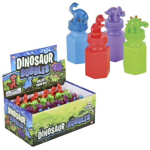 3" DINOSAUR BUBBLE BOTTLE - LLB kids toys