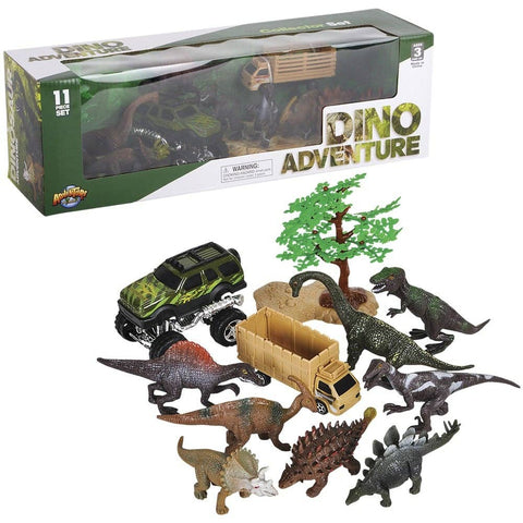 11 PC DINOSAUR EXPLORATION PLAYSET LLB kids toys