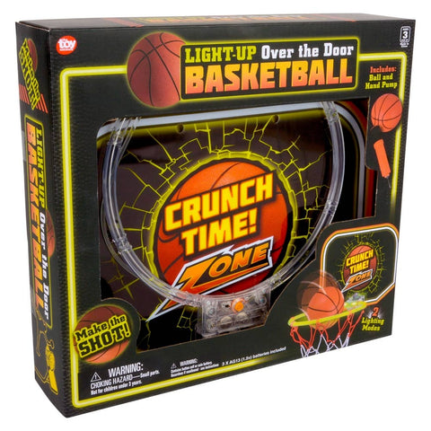 12" Light-Up Over The Door Basketball Set - LLB Toys