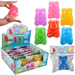 4" Sticky Squish Yummy Bears - LLB Toys