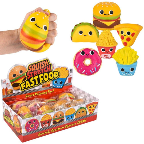 3" Squish And Stretch Fast Food - LLB Toys