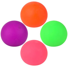 Marshmallow Neon Squishy Ball 2.5" 12ct - LLB Toys