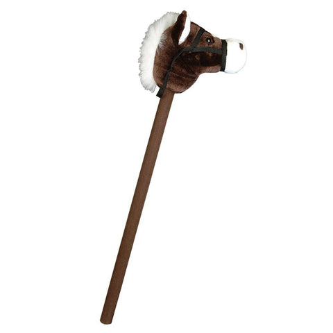 30" BROWN STICK HORSE - LLB kids toys