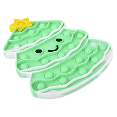 CHRISTMAS TREE JUMBO BUBBLE POPPER 9" - LLB kids toys
