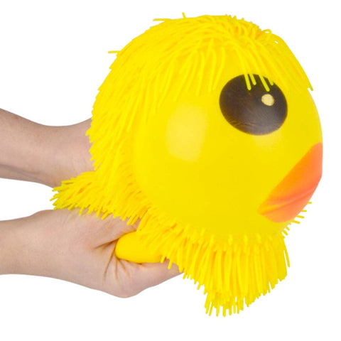 8" Shaggy Puffer Ducky - LLB Toys