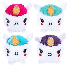 3" DELUXE SQUISH plush UNICORN LLB Plush Toys
