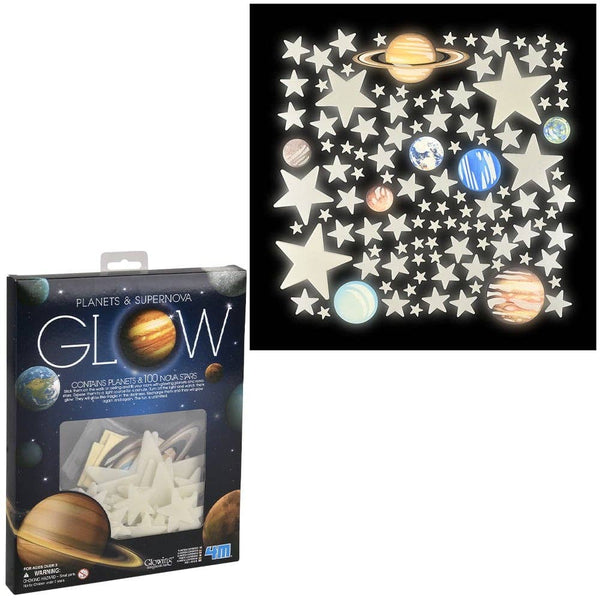 Glow Planets & Super Nova 100pcs In Box - LLB Toys