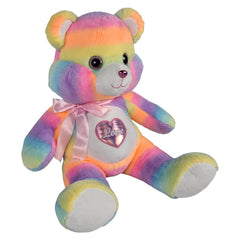 32" Cotton Candy Heart Bear  - LLB Toys