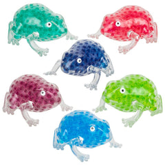 3.5" SQUEEZY BEAD FROG LLB Squishy Toys