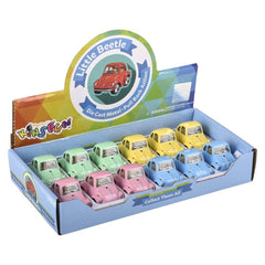 2" Diecast  VW Mini Beetle-Pastel Colors   - LLB Toys