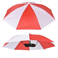 Red And White Umbrella Hat 20"- LLB Toys