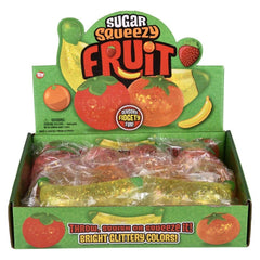 Squeezy Sugar Fruit Assortment 2.5"-5" - LLB Toys