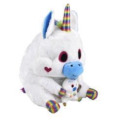 20" BELLY BUDDY UNICORN AND BABY  LLB Plush Toys