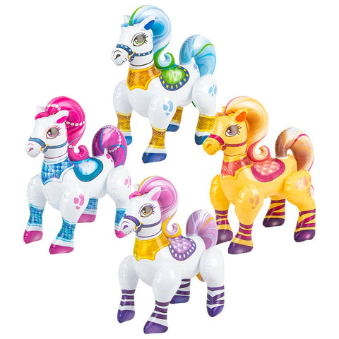 24" PRINCESS HORSE INFLATE LLB Inflatable Toy