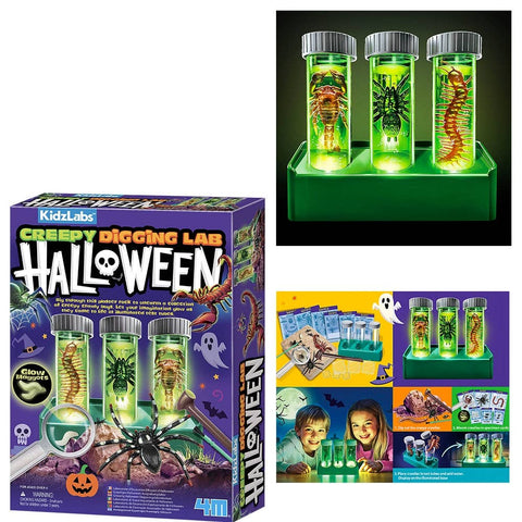 KidzLabs /Halloween Creepy Crawly Digging Lab