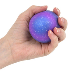 2.5" SQUISH AND STRETCH GALAXY GUMMI BALL LLB Squishy Toys